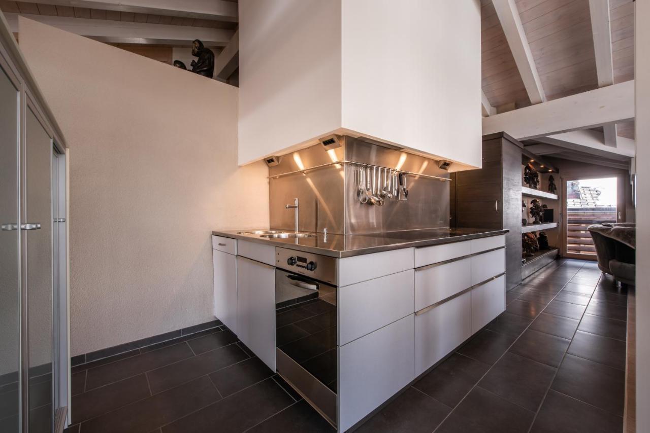 Chalet Schneehoren Penthouse Венген Экстерьер фото