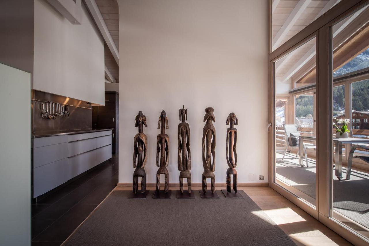 Chalet Schneehoren Penthouse Венген Экстерьер фото
