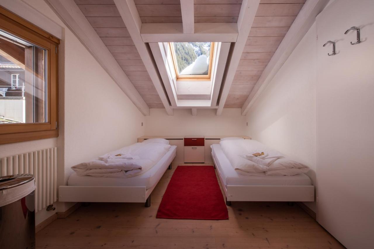 Chalet Schneehoren Penthouse Венген Экстерьер фото
